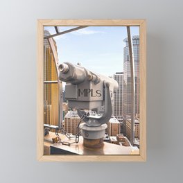 Minneapolis Skyline Views | MPLS Framed Mini Art Print