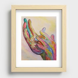 JESUS Recessed Framed Print