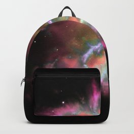 Coral Hot Pink Planetary Nebula Backpack