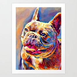 French Bulldog 10 Art Print