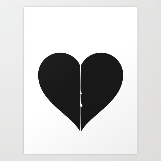 Love hurts Art Print