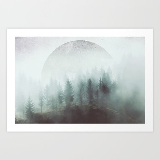 Moon child Art Print