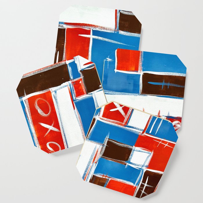 XOXO (Love) - By Christine Blosdale Coaster