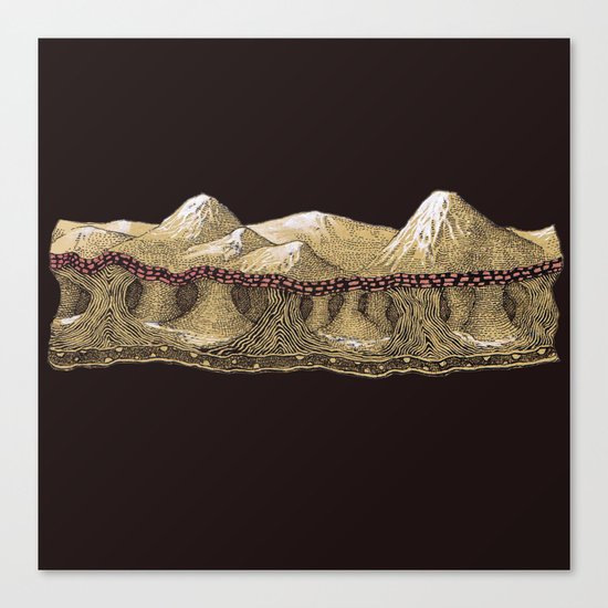 mountains Canvas Print