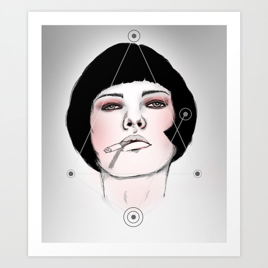 Don't Give A... Art Print