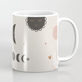 Moth illustration pattern Coffee Mug