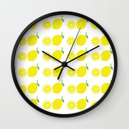 lemon Wall Clock