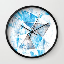 Blue Angles Wall Clock