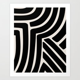 Abstract Stripes VII Art Print