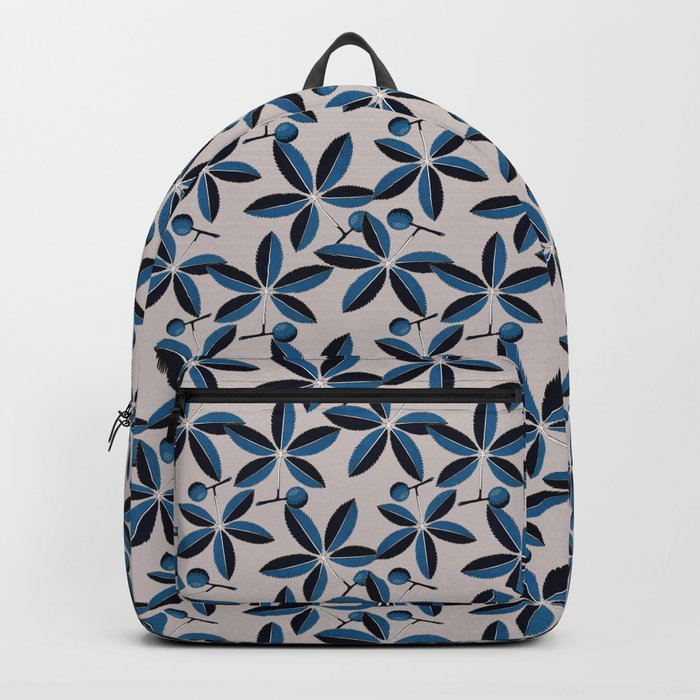 Retro Leaves Backpack