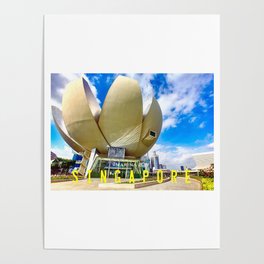 Singapore, the ArtScience Museum Poster