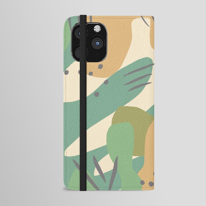 Jungle abstract 4  iPhone Wallet Case