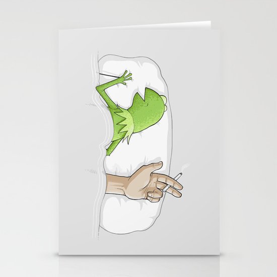 Crazy night Stationery Cards