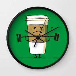 Strong Coffee Wall Clock