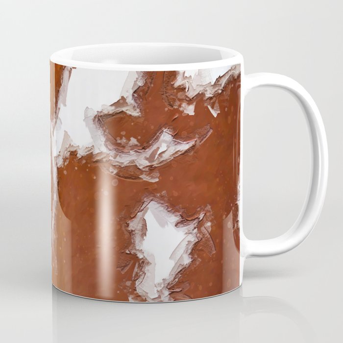 Cow Back Spots in Brown and White Coffee Mug