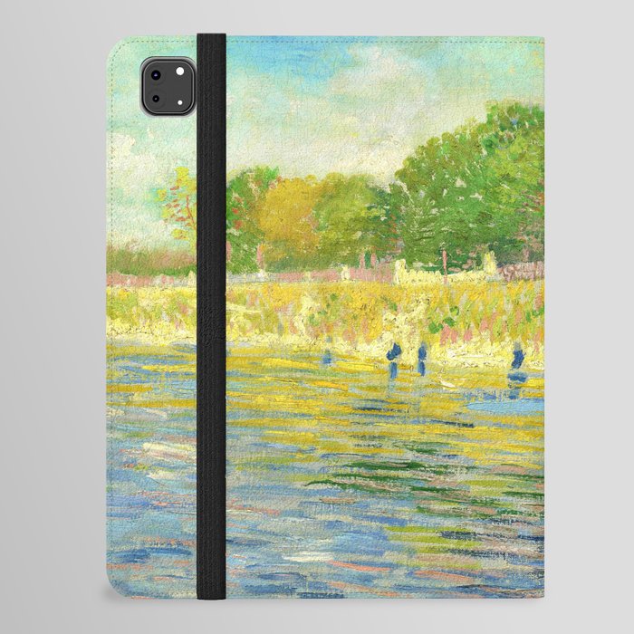 Vincent van Gogh "Bank of the Seine" iPad Folio Case