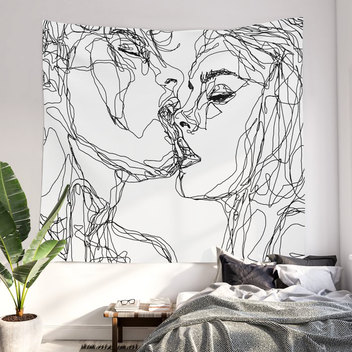 Kiss more often discount tapestry