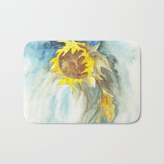 Sunflower Bath Mat