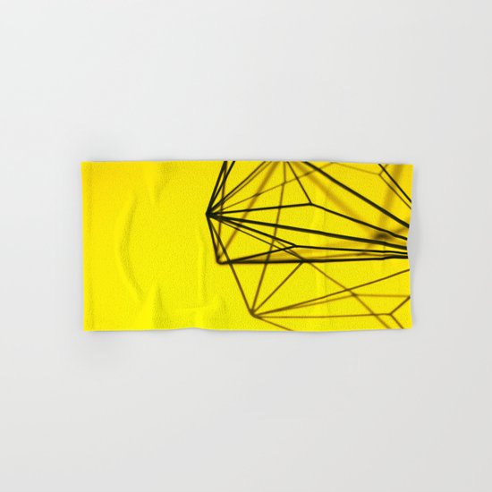 Yellow shape Hand & Bath Towel