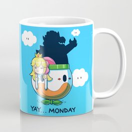 Yay Monday, Peach Coffee Mug