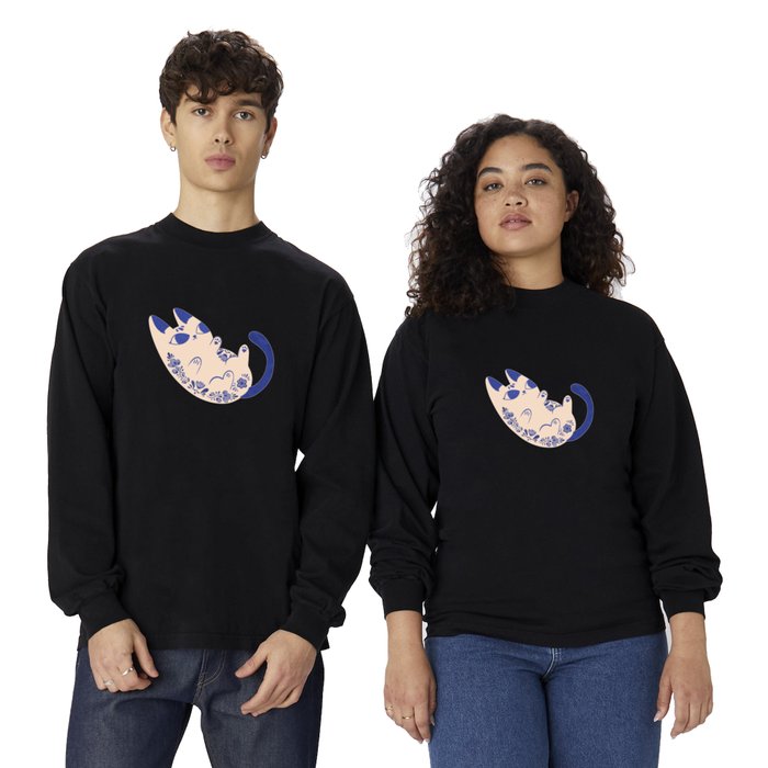 【SATIIIZ】Artin Custom Peak Long Sleeve T-Shirt Adish Logo Long Sleeve T-Shirt x Western Hydrodynamic