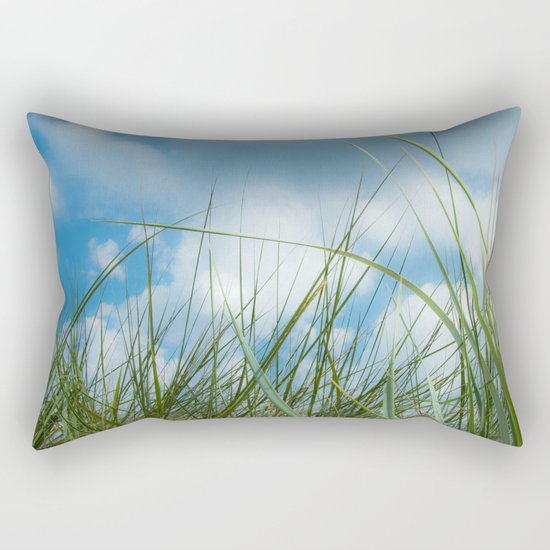 Dreaming in the grass pattern Rectangular Pillow