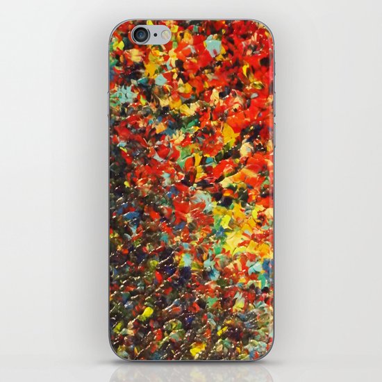 END OF THE RAINBOW - Bold Multicolor Abstract Colorful Nature Inspired Sunrise Sunset Ocean Theme iPhone & iPod Skin