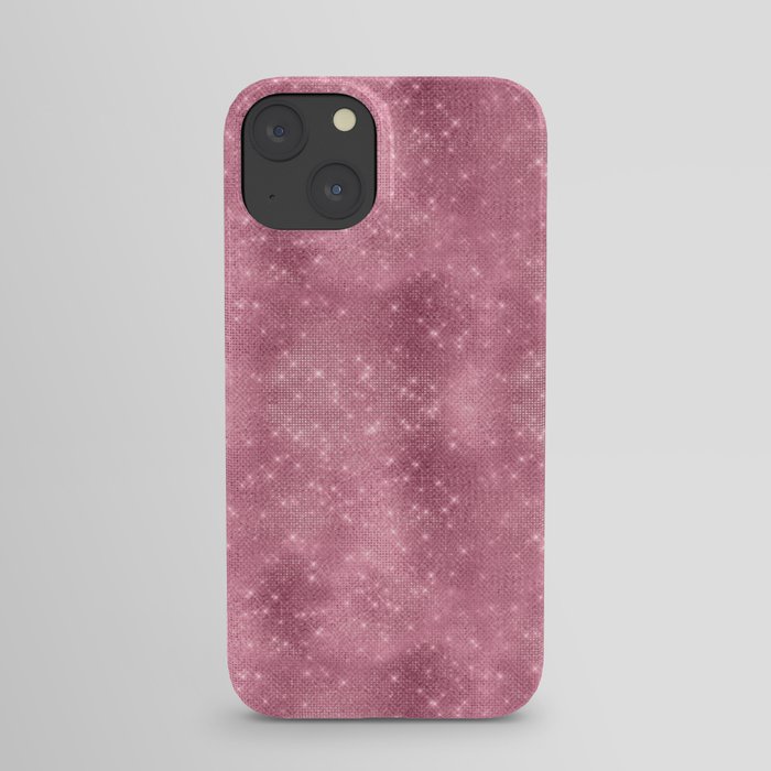 Glamorous Bling Pink Luxury Pattern iPhone Case