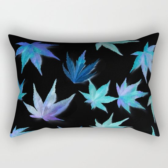 AUTUMN ROMANCE - LEAVES PATTERN #1 #decor #art #society6 Rectangular Pillow