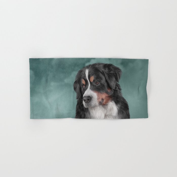 Bernese Mountain Dog Hand & Bath Towel