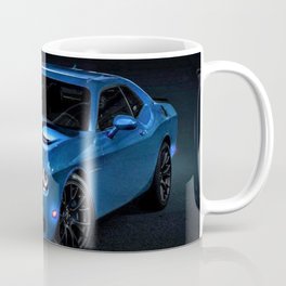 B5 Blue Hellcat Challenger SRT Coffee Mug