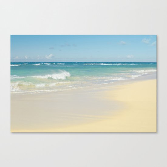 Beach Love the Secret Heart of Wonder Canvas Print