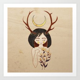 Fantasy Girl Art Prints Society6