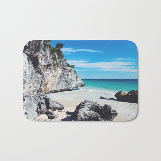Tulum Mexico Bath Mat