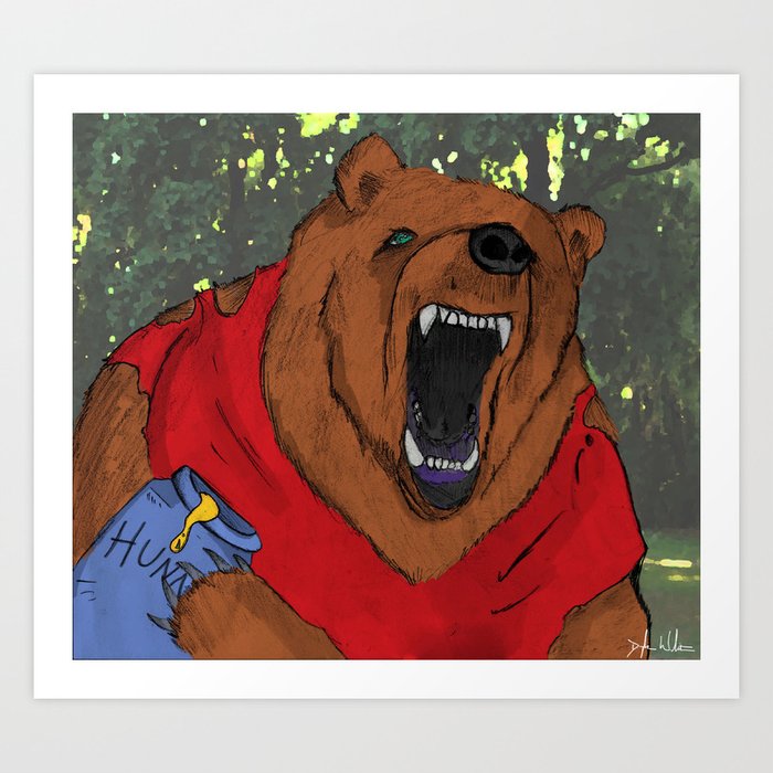 Oh, Bother..... Art Print