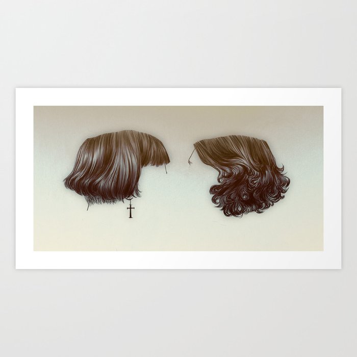 hairstyles Art Print