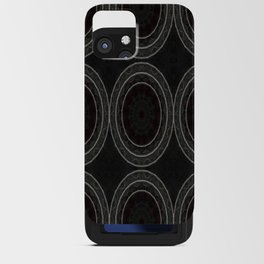 dark background pattern, horror pattern, fantasy pattern iPhone Card Case