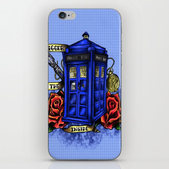 "Bigger On the Inside" iPhone Skin