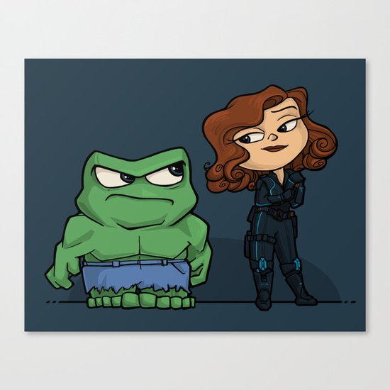 Emotional Heroes Canvas Print
