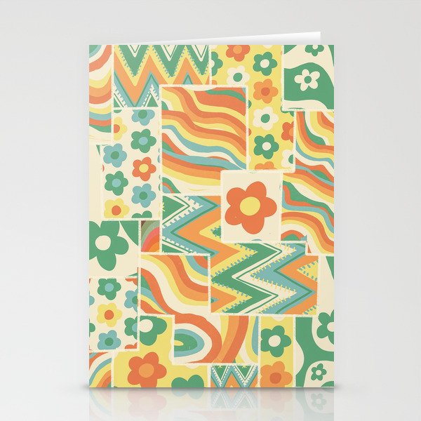 Patchwork #3 Stationery Cards