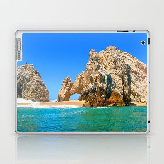 Mexico Photography - Beautiful Landscape By The Pacific Ocean Laptop & iPad Skin