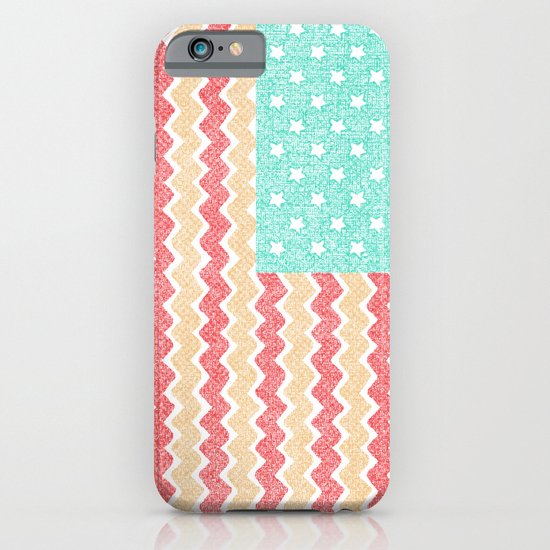 Zig Zag Flag. iPhone & iPod Case