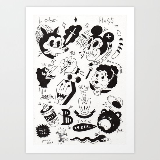 Berlin Art Print