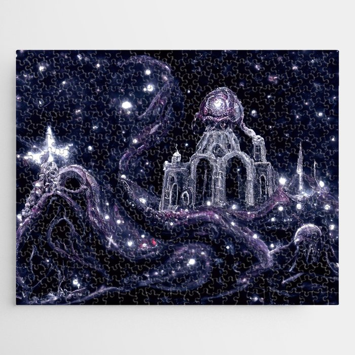 The Church of Cosmic Horror Jigsaw Puzzle