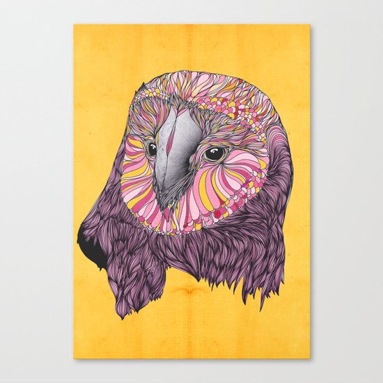 Lovely Owl (Feat. Bryan Gallardo) Canvas Print