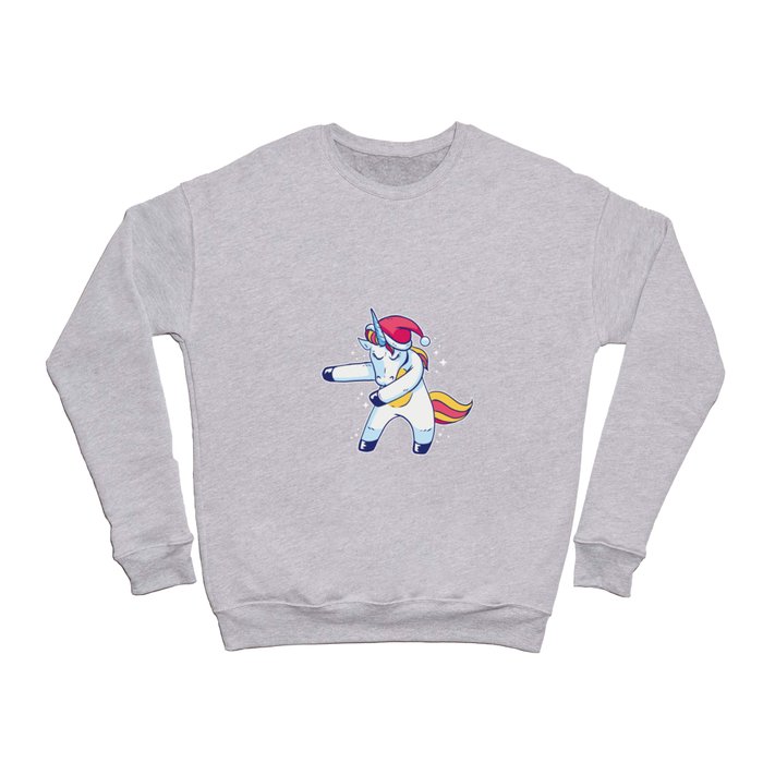 Sale ! Cute Merry Christmas  unicorn design  Crewneck Sweatshirt