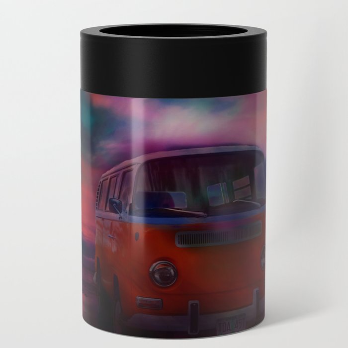 lets surf CAR  venice beach, california Wall Tapestry Can Cooler