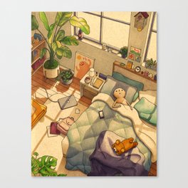 Afternoon Nap Canvas Print