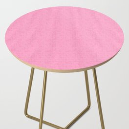 Small Bright Pink Honeycomb Bee Hive Geometric Hexagonal Design Side Table