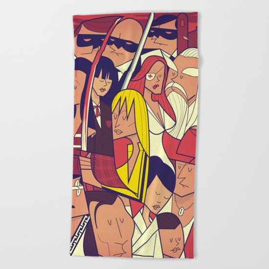 Kill Bill Beach Towel